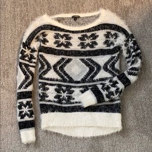 Express printed sweater